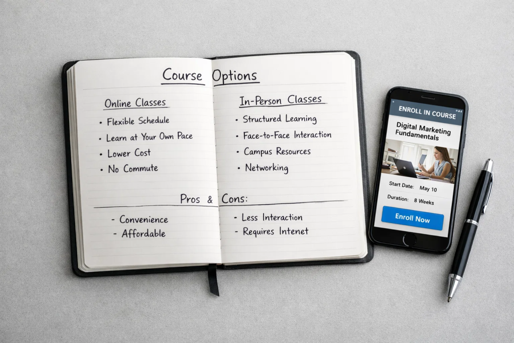 Choosing the right short course in UAE career planning