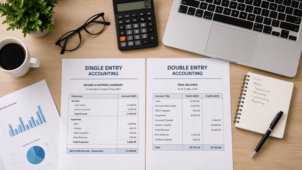 Types of bookkeeping