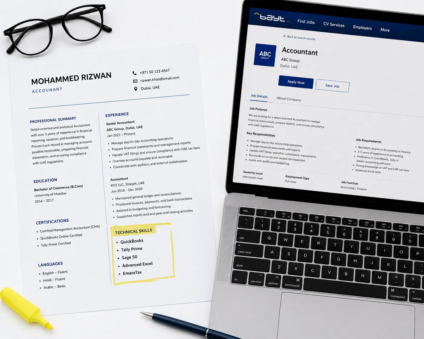 accounting software skills