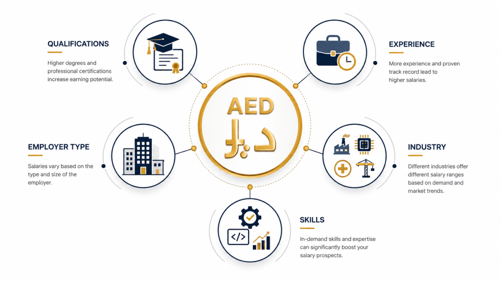 Key factors affecting accountant salaries in Dubai