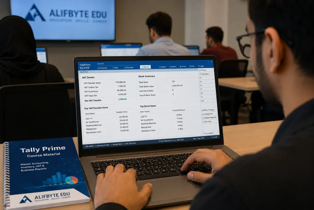 Tally prime Course in UAE